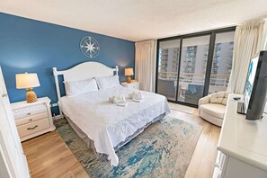 3 bedrooms, iron/ironing board, WiFi, bed sheets - 3BR Pools, Direct Ocean Front, Ocean Creek, Views! (North Myrtle Beach)