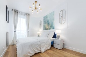 3 soverom, strykejern/-brett, wi-fi (inkludert) og sengetøy