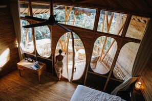 2 bedrooms, WiFi, bed sheets - Tropical Bali Bamboo Villa - 7 Minutes from Canggu (Bali)