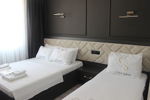 Suite Keluarga | 1 kamar tidur, seprai premium, kedap suara, dan setrika/meja setrika