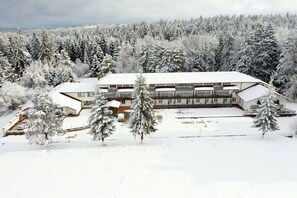 Façade de l’hébergement