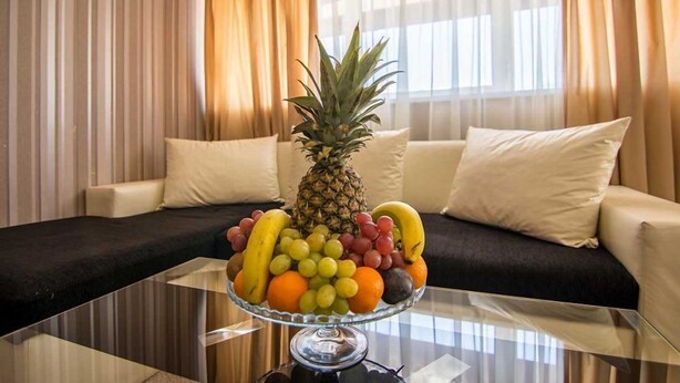 Deluxe Double Room, Balcony, Mountain View | Laptop workspace, iron/ironing board (on request), WiFi (free) - Hotel Royal (Samokov)
