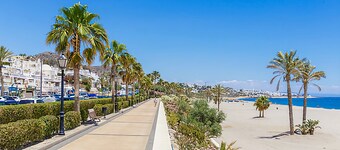 Heart of Mojacar Playa with Beautiful " see view " and Sunshine