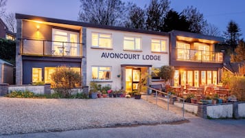 Voorkant van accommodatie