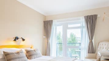 Quarto casal | Individualmente mobiliados, Wi-Fi de cortesia