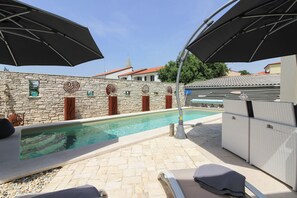 Beheizter Pool
