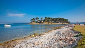 Nær stranden