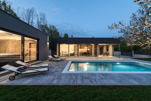 Piscine chauffée