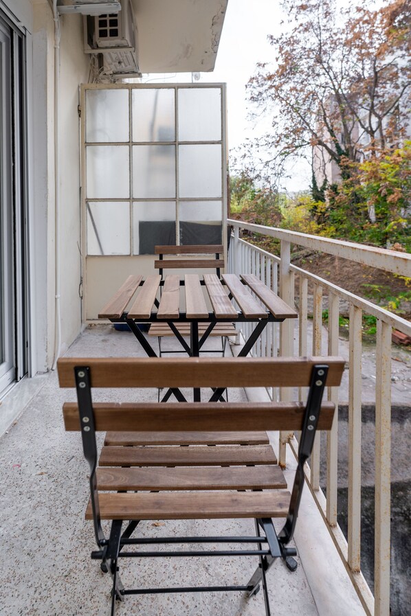 City-Apartment, 1 Schlafzimmer, Nichtraucher, Balkon | Balkon