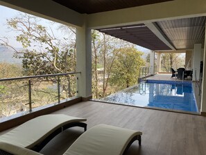 Pool - 4 BHK VILLA WITH A PRIVATE INFINITY POOL SURROUNDED BY SERENE HILLS (Chavani)