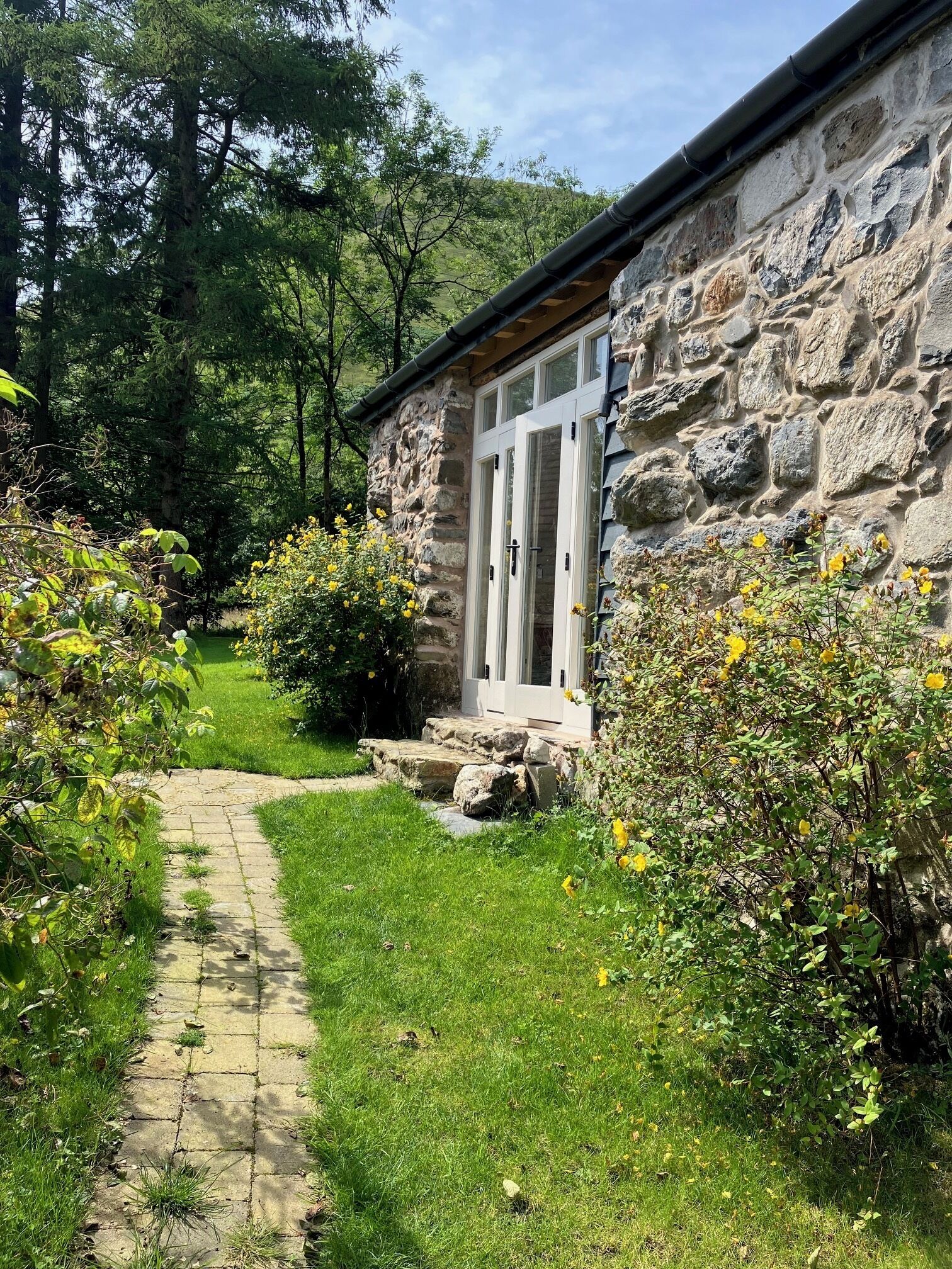 The studio entrance