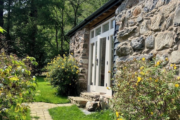 The studio entrance