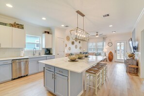 House (3 Bedrooms) | Interior - Steps to Beach: Pet-friendly Crystal Beach Home (Port Bolivar)