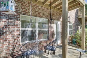 Terrace/patio - Ideally Located Gulfport Condo < 1 Mi to Beach! (Gulfport)