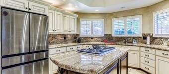 Billiards & Private Pool: Bright Clovis Home!