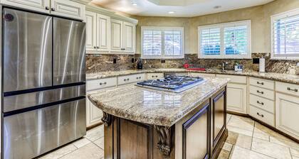 Billiards & Private Pool: Bright Clovis Home!