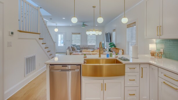 Interior - Newly Built Oak Island Getaway: Walk to Beaches! (Oak Island)