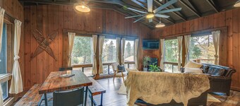 Bonners Ferry Cabin w/ Wraparound Deck & Views!