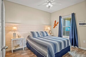 2 bedrooms, desk, iron/ironing board, free WiFi