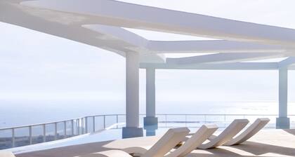 Gran Canet 2BR! Walk to Beach, Sea Views, Sauna & Gym