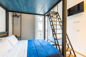 1 quarto, Wi-Fi de cortesia, roupa de cama