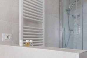 Séchoir à cheveux, bidet, serviettes fournies