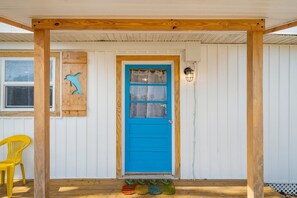 Exterior detail - "Sunset Seas 217A" Sleeps 9-3 bedroom house (Panama City Beach)