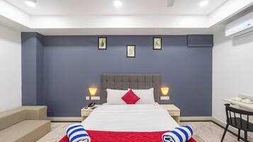 Kamar Double Premium, balkon | Meja kerja, kedap suara, Wi-Fi gratis, dan seprai linen