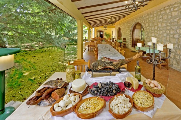 Outdoor dining - Kastel Pineta in Sveti Martin - 1 Studio für 2 Personen Typ B1 ST2 (Nedešćina)