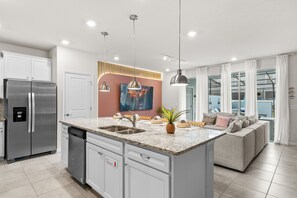 Interior - Getaway with Private Pool, Clubhouse, Lazy River - Family Home! (Davenport)