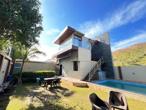 Front of property - GoBravo 2BR Lux Villa wt Pvt Pool Udapur (Udaipur)