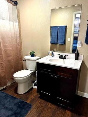 Towels, toilet paper