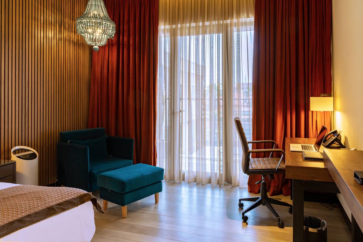 Grand suite | Lakens van Egyptisch katoen, luxe beddengoed, donsdekens