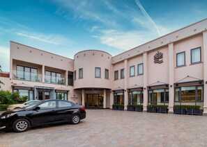 Fassade der Unterkunft