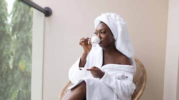 Chambre Double Exécutive | Draps en coton égyptien, literie de qualité supérieure