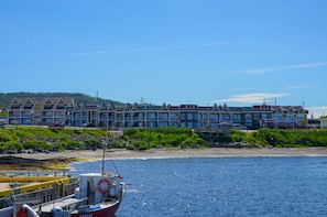 Enjoy waterfront views and easy access to boating and fishing from this coastal property.