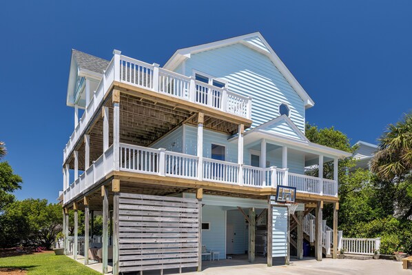 Exterior - Bogue's Retreat, Oceanview House in Emerald Isle, NC! (Emerald Isle)