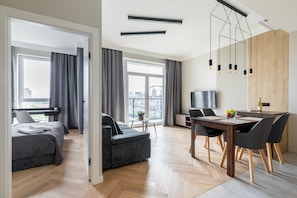 Apartment | Living room - Żoliborz Rydygiera II (Warsaw)