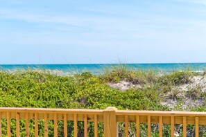 Property grounds - Brown Cottage, Oceanfront House in Emerald Isle, NC! (Emerald Isle)