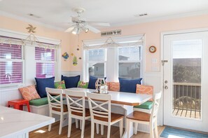 Dining - Cardinal's Landing, Almost Oceanfront House in Emerald Isle, NC! (Emerald Isle)