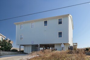 Exterior - Carolina Escape, Oceanfront Duplex in Emerald Isle, NC! (Emerald Isle)