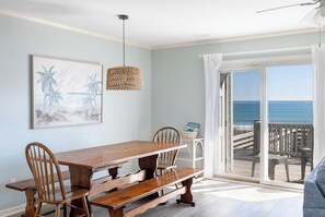Dining - Carolina Escape, Oceanfront Duplex in Emerald Isle, NC! (Emerald Isle)