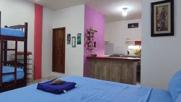 1 bedroom, iron/ironing board, free WiFi, bed sheets