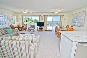 Smart TV - Angel's At the Pier East - Oceanfront Duplex in Emerald Isle, NC! (Emerald Isle)