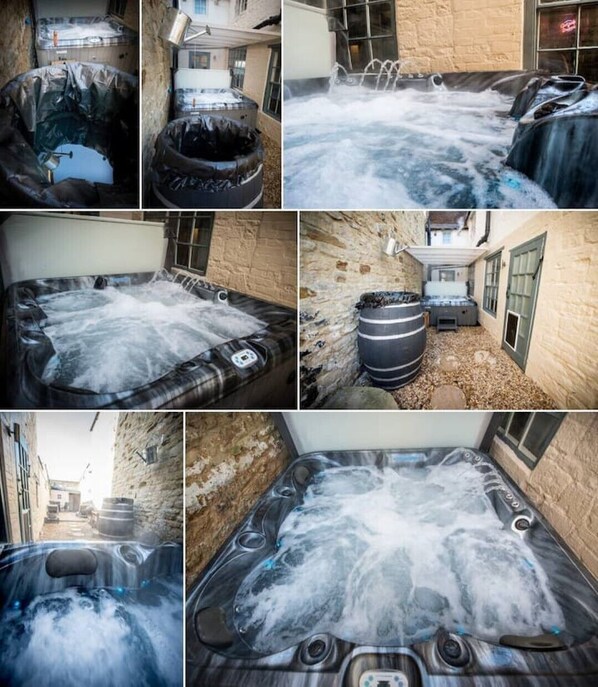 Property grounds - Charming Luxury Guest House With Hot Tub & Bar In Towcester, Near Silverstone  (TOWCESTER)