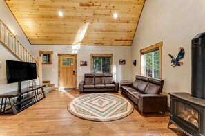 تلفزيون، مدفأة