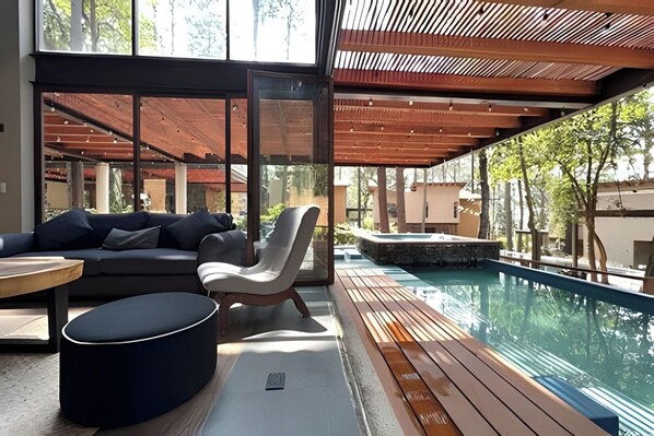 Pool - Vacation house with private pool and hottub (Valle de Bravo)