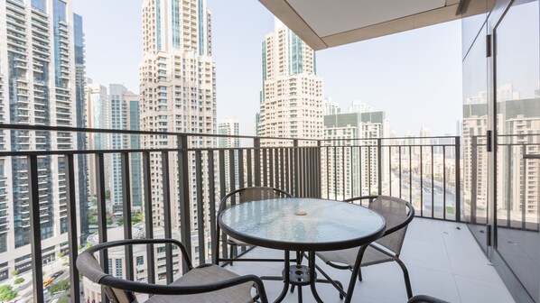 Deluxe-Apartment | Balkon