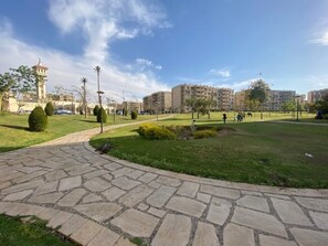 Overnattingsstedets uteområder