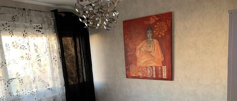 1 soverom, strykejern/-brett, wi-fi og sengetøy